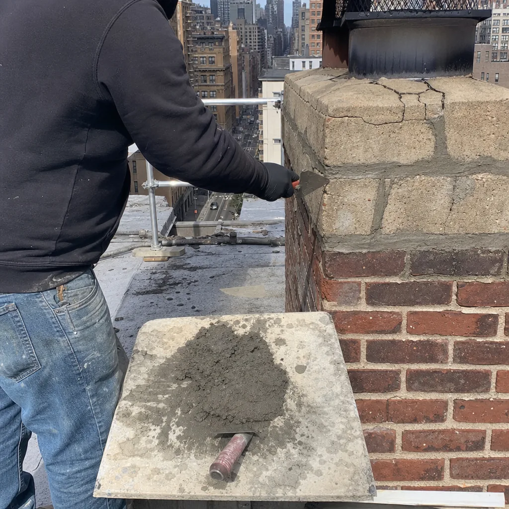 Wood Burning Fireplace